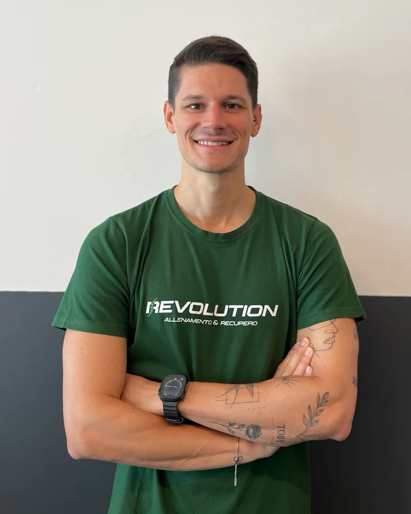 Omar Piccinin, proprietario e chinesiologo di Studio Revolution